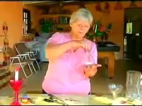 Artesanato com Garrafa Pet   castiçal