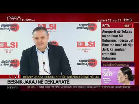 Edicioni informativ - 29 Janar 2022 - Ora 11:00 - Ora News