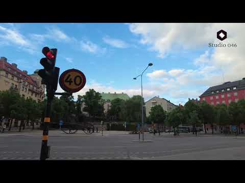 Walk Wallingatan to Humlegården, Östermalm, Stockholm