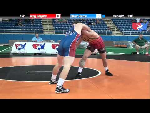 Fargo 2012 152 Round 7: Greg Hegarty (Missouri) vs. Oliver Pierce (Texas)
