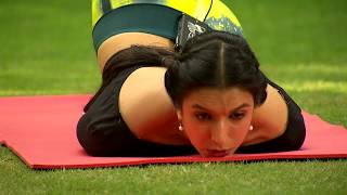 Yoga with Ira Trivedi - Yoga to fight off cervical spondylitis - OF
