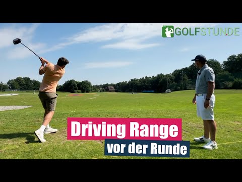 Effektives Einschlagen auf der Driving Range – Der perfekte Start ins Turnier