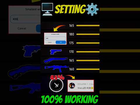 Free Fire Headshot setting 2024 ⚡ Best Sensitivity Settings ⚙️| Sensitivity + Dpi Settings Free Fire