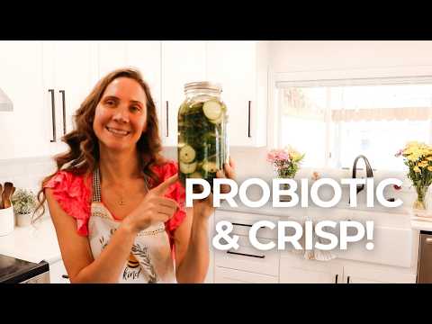 How to make lacto-fermented pickles: crunchy every time