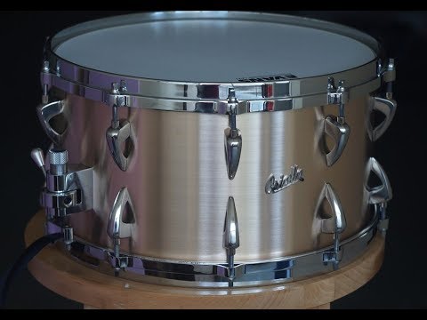 Oriollo 14X7.5" Bellmaker Cast Bronze Snare Drum - same processing as 14x6.5 oriollo video