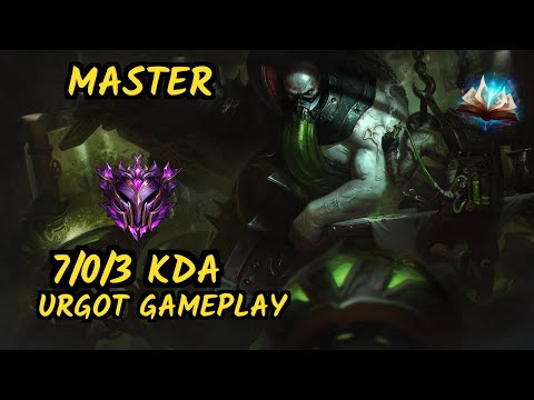 BioPanther (URGOT) vs ILLAOI - 7/0/3 KDA TOP GAMEPLAY - OC Ranked MASTER