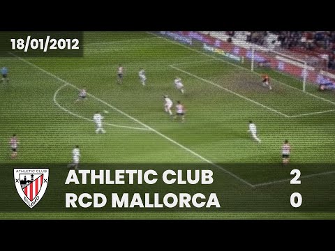 ⚽️ [Copa del Rey 11/12] 1/4 final (Ida) I Athletic Club 2 - RCD Mallorca 0 I LABURPENA