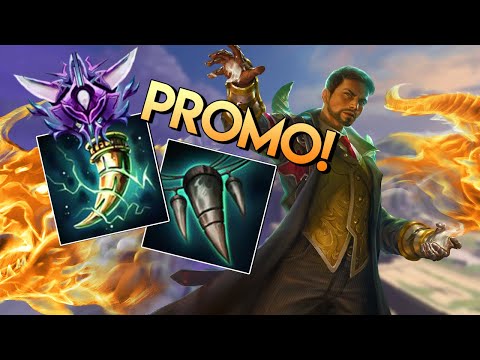 PROMO PRO MASTER! MERLIN MID, Ranked Conquista Road to Master! Smite Br