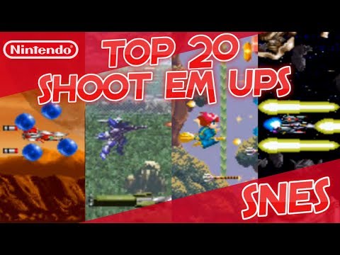 TOP / BEST 20 SUPER NINTENDO / SNES  SHOOT EM UP GAMES