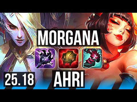 MORGANA vs AHRI (MID) | 6k comeback | EUW Master | 25.18