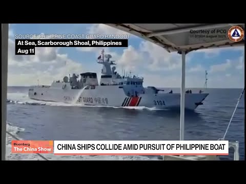 中國船隻與菲律賓船隻相撞 (Chinese Ships Collide in Encounter With Philippine Boats)