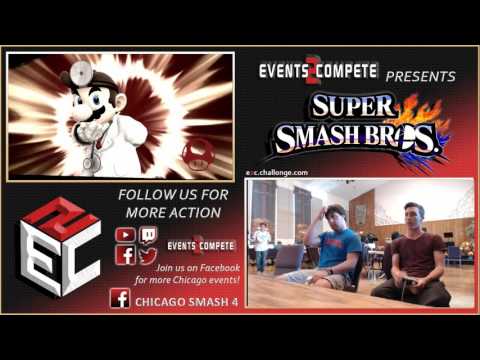 Chicago Sm4sh Summit – 2nd Chance Bracket – Dr. S (Dr. Mario) vs. Matt Beach (Pac Man, Cloud)