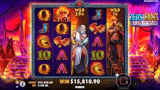 BIG WIN at ONLINE CASINO SLOT Zeus vs Hades β‘ MAX BETπ²100 π° BONUS IN COMMENT π π