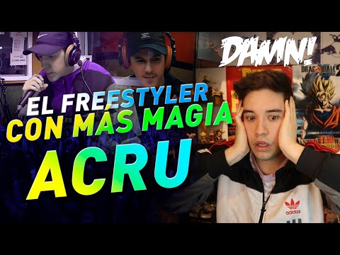 ACRU ES DIOS HACIENDO FREESTYLE (ÉPICO FREE DE ACRU EN DAMN) con Gaya 013