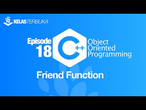 Belajar C OOP 18 Friend Function