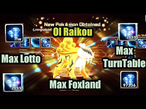 Got 280k Diamonds in 5 minutes and Getting OL raikou - Pokeland Legends