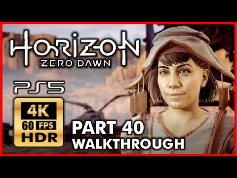 HORIZON ZERO DAWN [4K 60FPS PS5 HDR] Walkthrough Part 40 - HUNTER'S BLIND