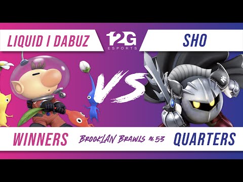 BrookLAN Brawls 53 - Liquid | Dabuz (Rosa, Olimar) v. Sho (Meta Knight) - Winners Quarters