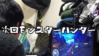 【生声】次のモンスターハンターの動画を撮っていた時の動画