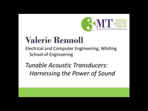2018 Three Minute Thesis Second Place Winner – Valerie Rennoll
