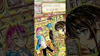 【チェンソーマン完結記念イラスト】チェンソーマン✖️ホロライブ#ファンアート #ホロライブ #チェンソーマン #チェンソーマン2部#完結 #大空スバル #常闇トワ #星街すいせい #アナログイラスト