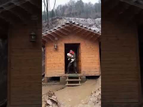 Thrill Re-enacted: Lamb Rescued on the Brink of Collapse