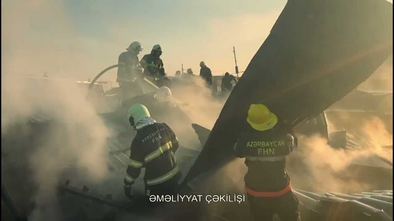 2-ci Alatava ərazisində fərdi yaşayış evi yanıb VİDEO