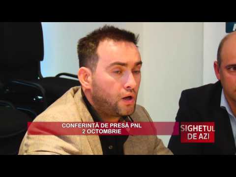 Sighetul de azi  Conferinta de presa PNL 2 Octombrie
