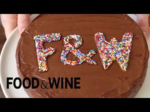 How to Decorate Cakes with Sprinkles | Mad Genius Tips | Food & Wine