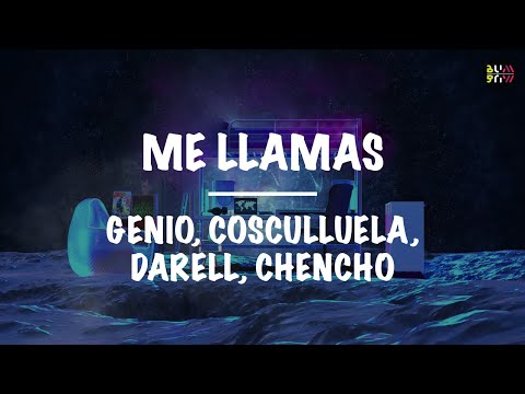Genio, Cosculluela, Darell y Chencho Corleone || Me Llamas (Letra/Lyrics)