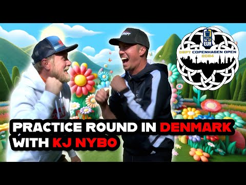 Getting dialed for COPENHAGEN OPEN with KJ Nybo | Front 9 Practice round