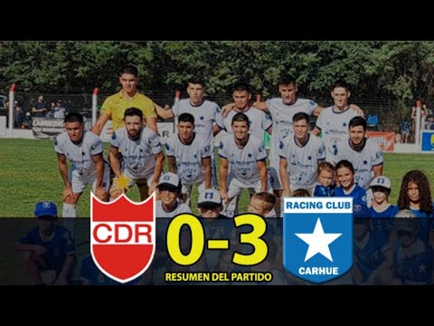 DEPORTIVO RIVERA vs RACING CLUB de CARHUE / Goles (0-3) / Fecha 1 Apertura LIGA REGIONAL DE FUTBOL