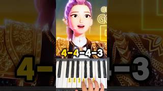 Download lagu Golden Kpop Demon Hunters - Piano Tutorial #shorts mp3