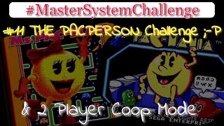 Master System Challenge #11- PacMania & Ms. PacMan - The PacPerson challenge!