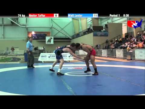Nestor Taffur vs. Matt Lester at 2013 ASICS University Nationals - FS