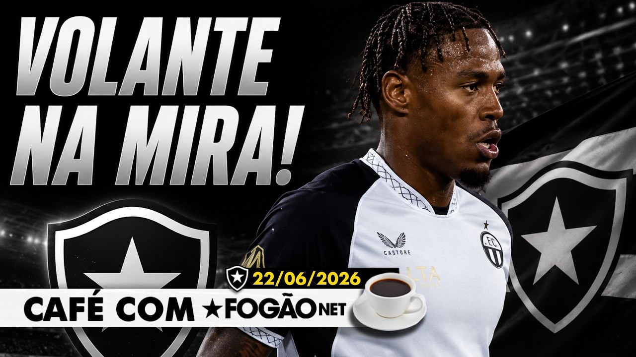 LIVE CAFÉ COM FOGÃONET | Botafogo avança por Nelson Palacio; saída de Neto aguarda aval da GDA