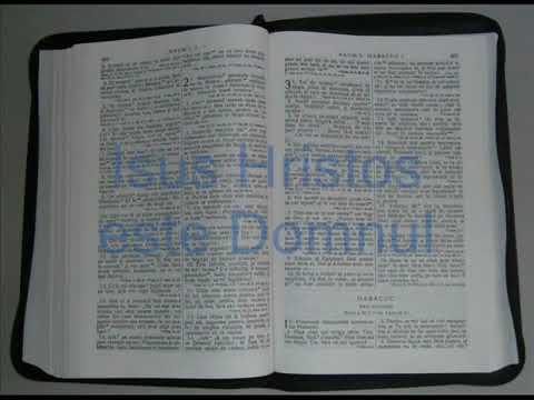 35   HABACUC   Vechiul Testament   Biblia Audio Romana Traducerea Dumitru Cornilescu