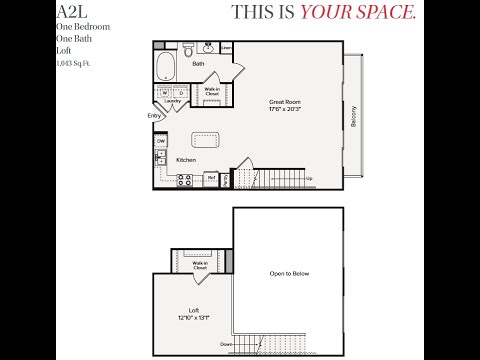 Avalon Playa Vista - Virtual Tour | 1 Bed 1 Bath Loft | 1,043 sqft | Unit 438