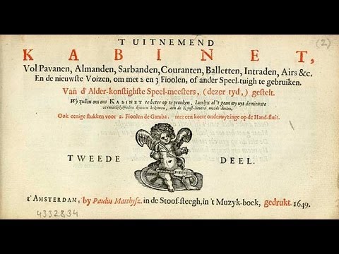 Paduana from the Uitnemend Kabinet - Anonymous - Viola da Gamba & Organ
