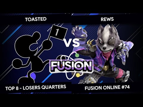 Fusion #74 - Toasted (Game & Watch) vs Rews (Wolf) - Top 8 - Losers Quarters