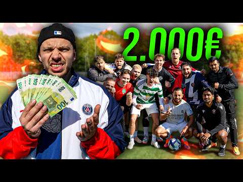 ÜBERLEBE DIESE FUßBALL CHALLENGE, GEWINN 2.000€