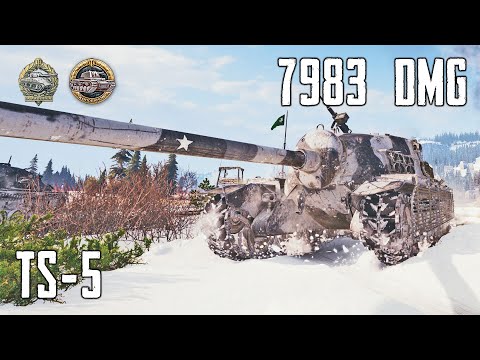 TS-5 - 7983 damage💪nop9IDok_Dpyrou [WESBY]