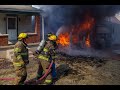 (FLASHBACK) STRUCTURE FIRE - KEYSTONE DRIVE, NEW KENSINGTON, MARCH 23, 2015...PRE-ARRIVAL HELMET-CAM