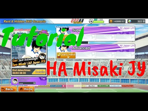 Tutorial Raid Hidden Ability Misaki. Captain Tsubasa Dream Team