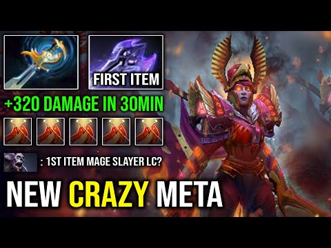 CRAZIEST +320 Duel Damage in 30Min | EPIC First Item Mage Slayer + Echo Sabre Legion DotA 2