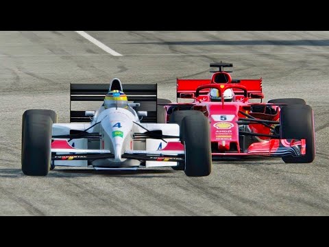 Ferrari F1 2018 vs Tyrell F1 1994 - Paul Richard