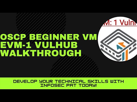 EVM-1 VulnHub CTF Walkthrough OSCP with InfoSec Pat - Video 2021 WATCH NOW!!!
