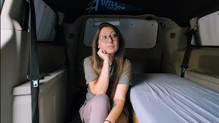 I'm Taking EVERYTHING Out of My Minivan Camper - Time for Something Different?! | Van Life Overhaul