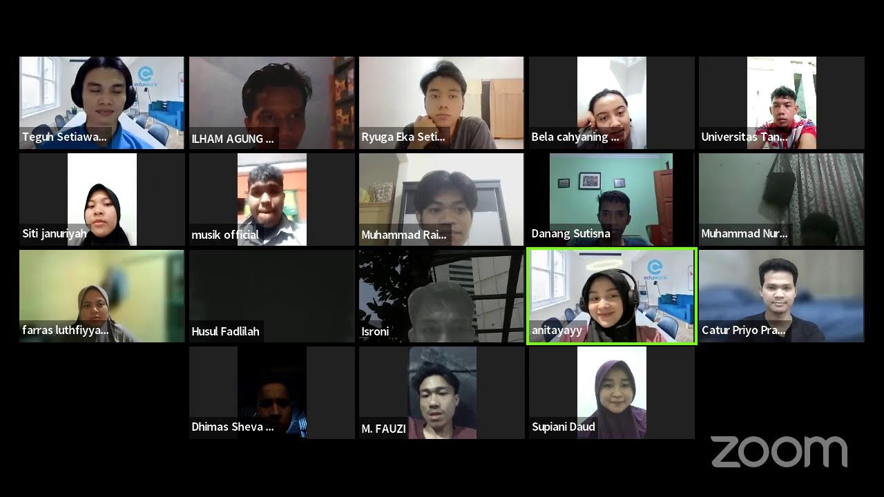 Webinar Eduwork: Roadmap To Learn Full Stack Web Development bersama Kak Teguh S