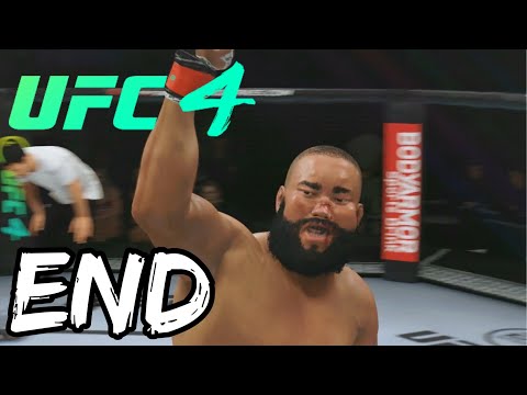 UFC 4 Heavyweight Career Mode Walkthrough Part 8 - ENDING